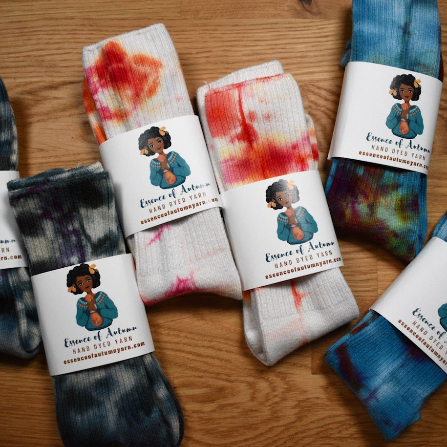 HAND DYED SOCKS