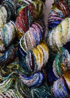 Merino Dk weight, boucle texture yarn in colour Oregon.