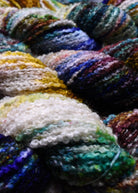 Merino Dk weight, boucle texture yarn in colour Oregon.