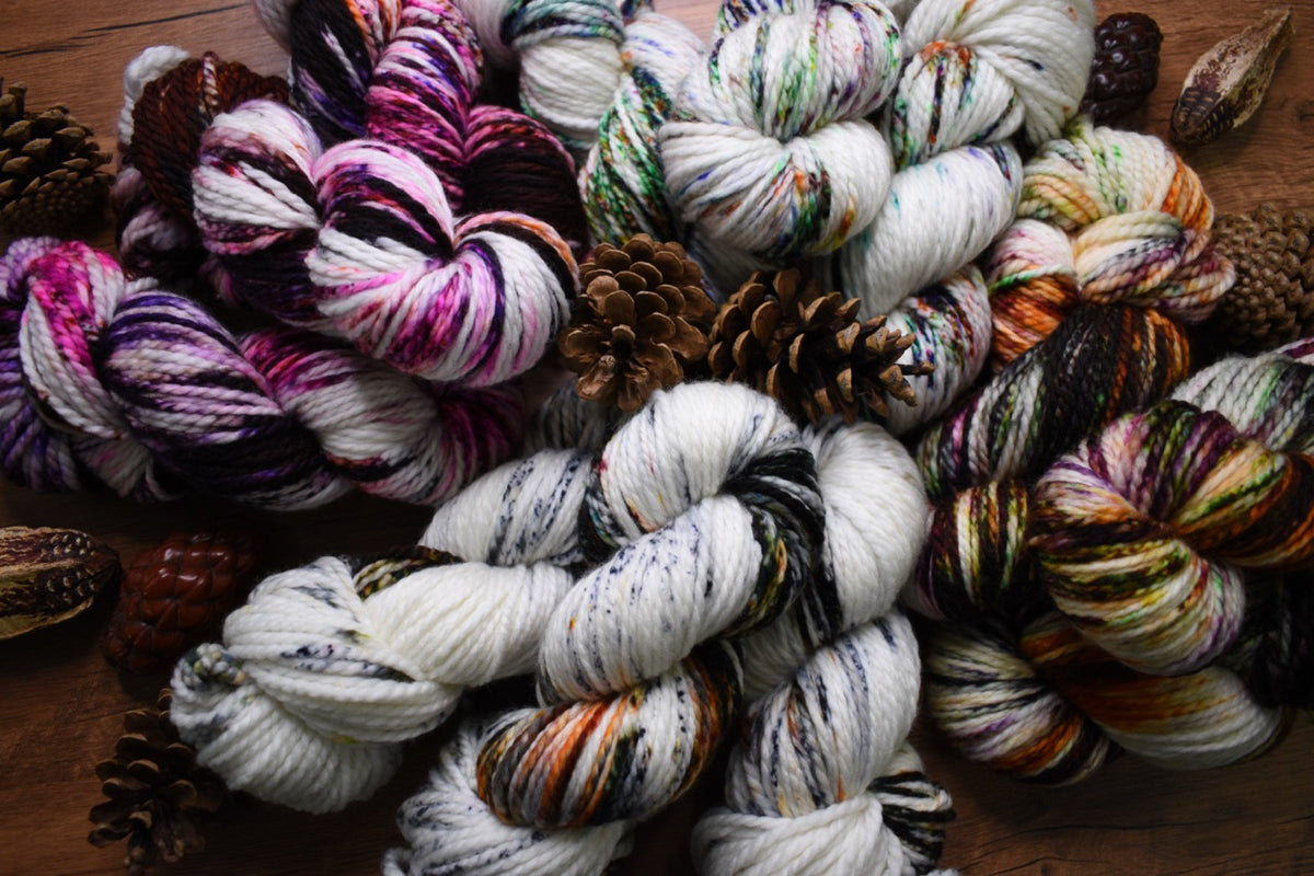 Hand Dyed Merino Yarn | Bulky Weight| Essence of Autumn Yarn