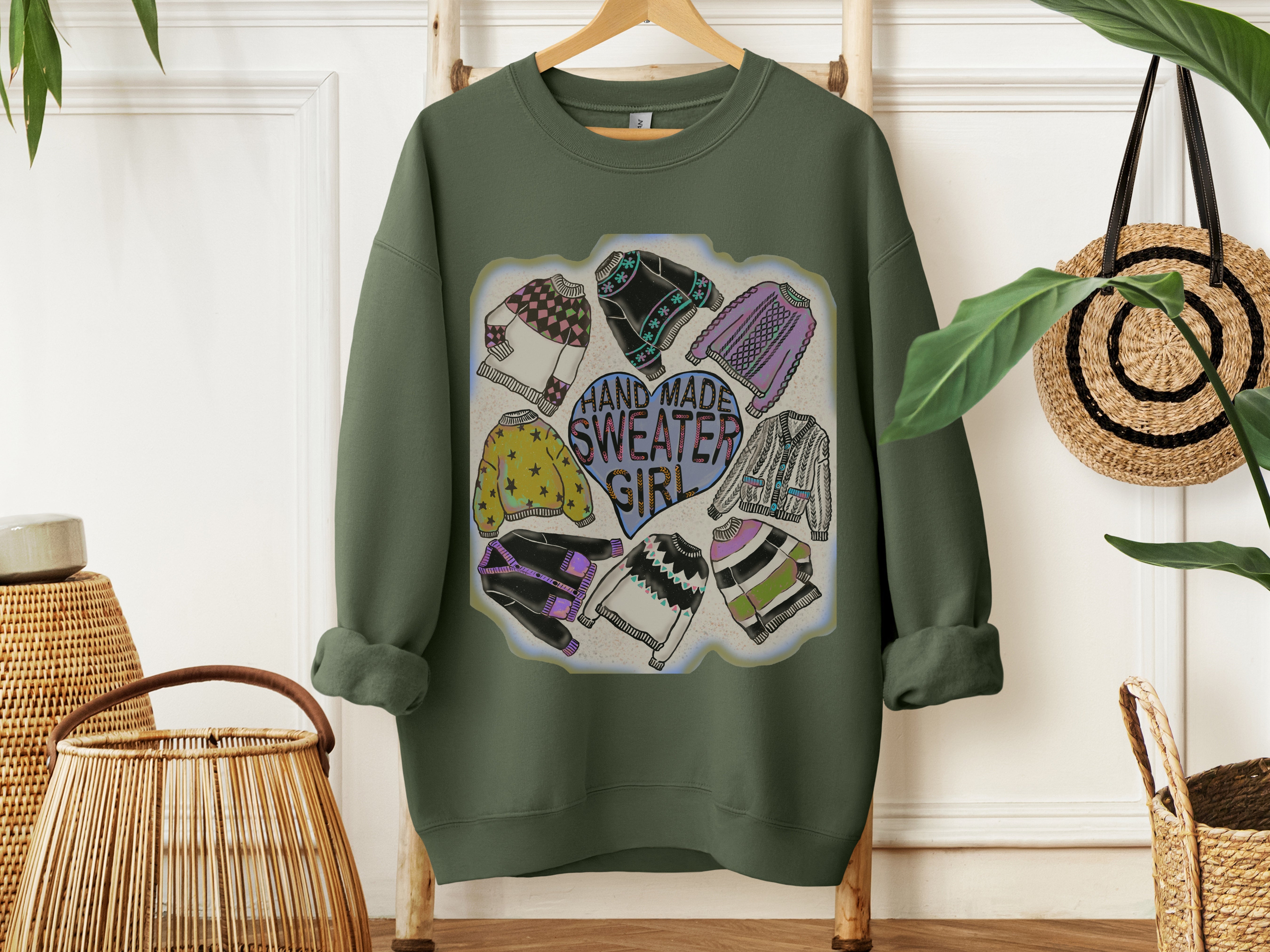 SWEATER GIRL SWEATSHIRT