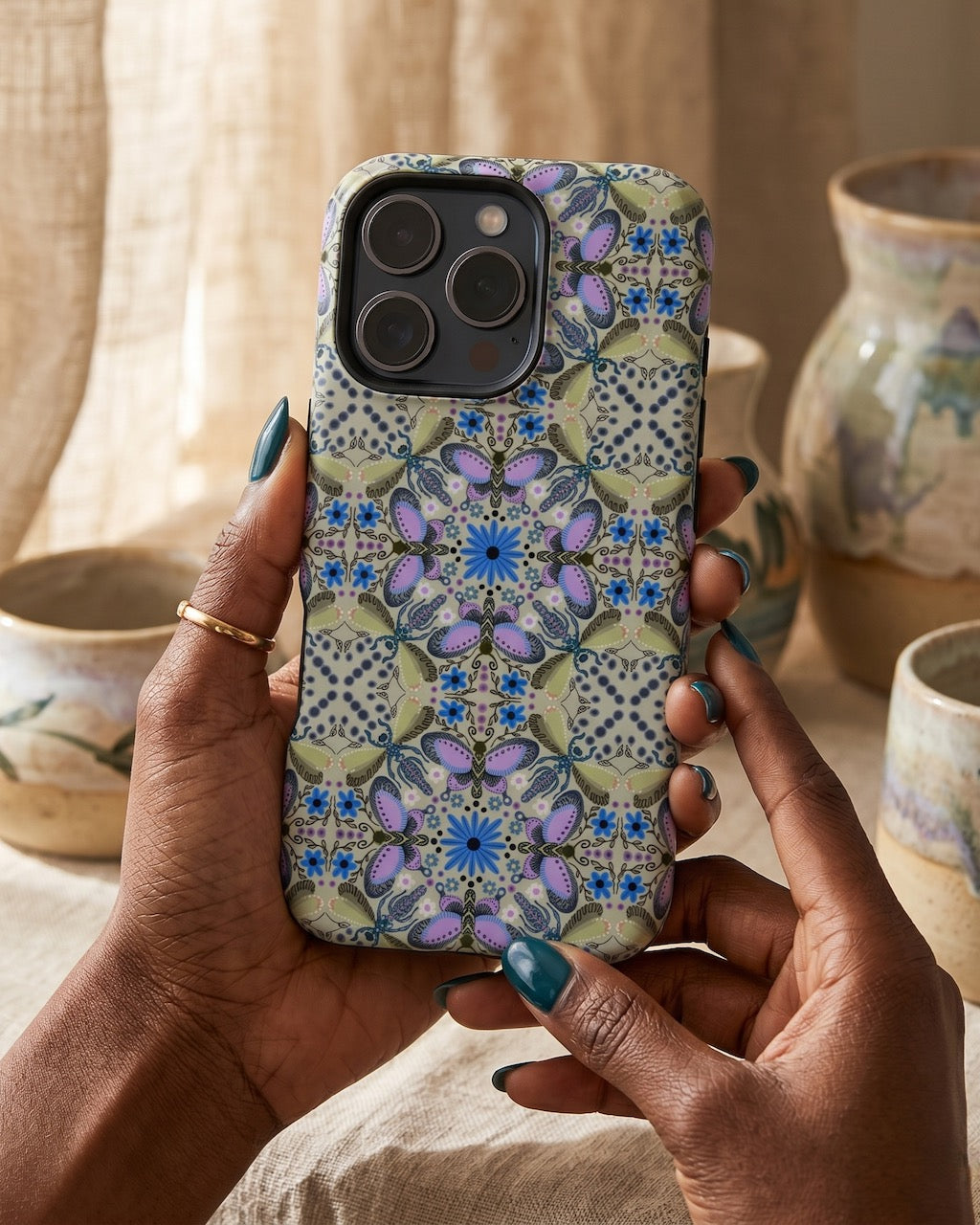 FLUTTERBY & SKIMMER IPHONE CASES