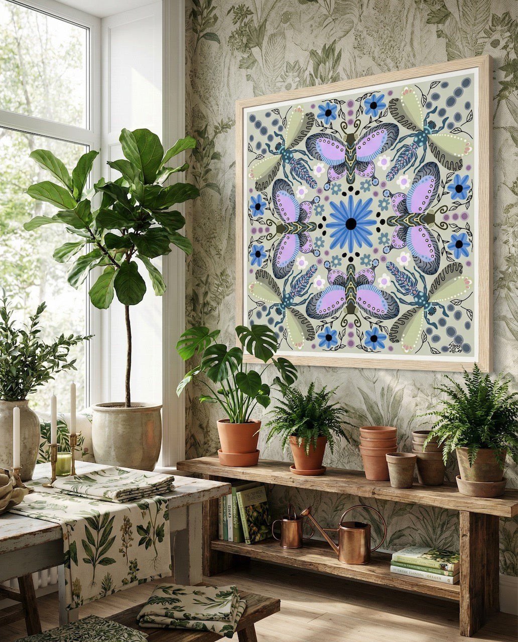 FLUTTERBY & SKIMMER ART PRINTS
