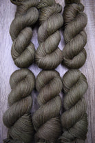 Wool yarn hand dyed.
