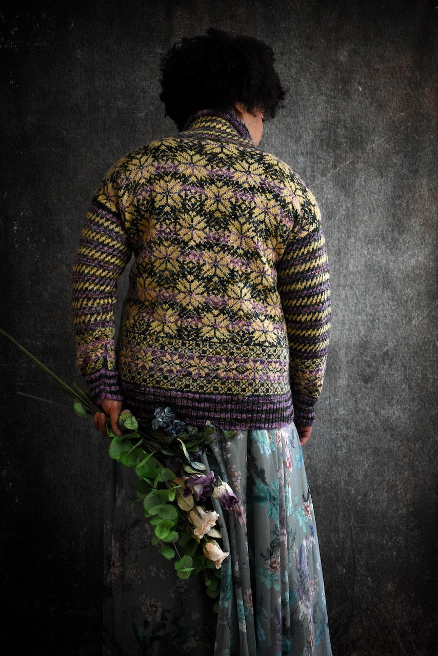 Hand Dyed Yarn Kit | Cavell Sweater – Essence of Autumn Yarn